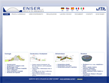 Tablet Screenshot of enser.it