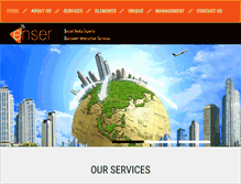 Tablet Screenshot of enser.co.in